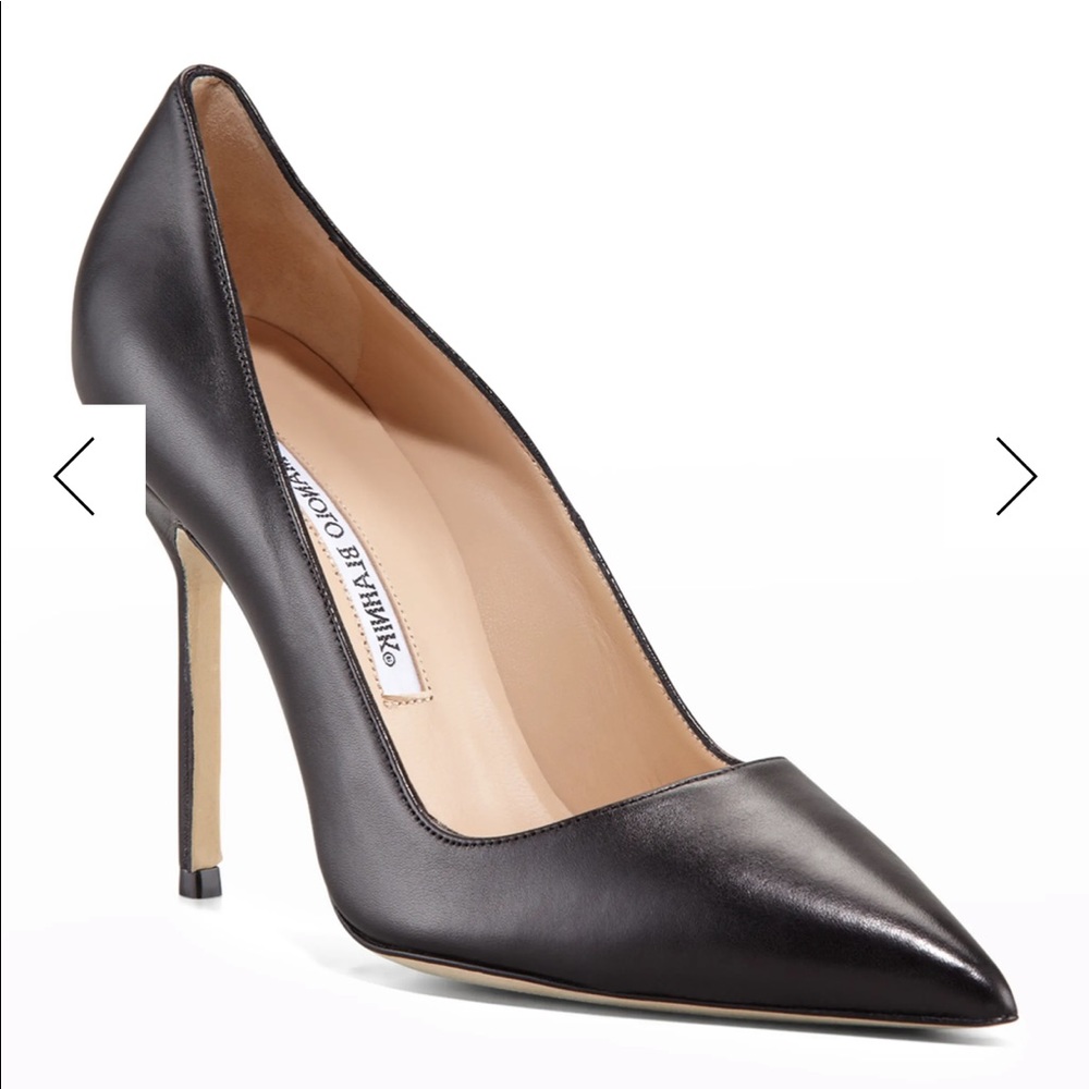 Manolo Blahnik bb leather heels